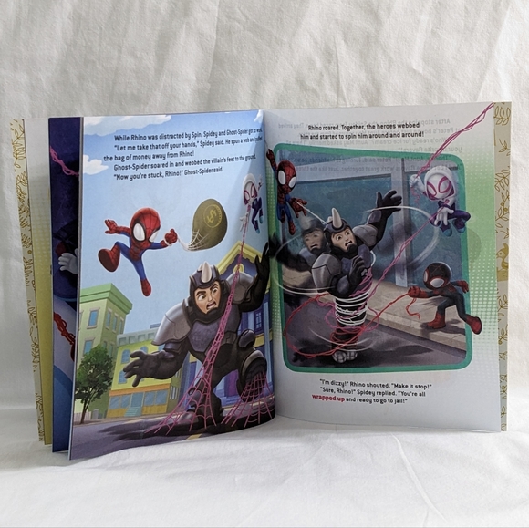 Disney Jr The Power of Three(Marvel Spidey and His Amazing Friends) Book, NEW - Picture 5 of 6